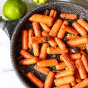 Roasted Carrots With Lime Zest