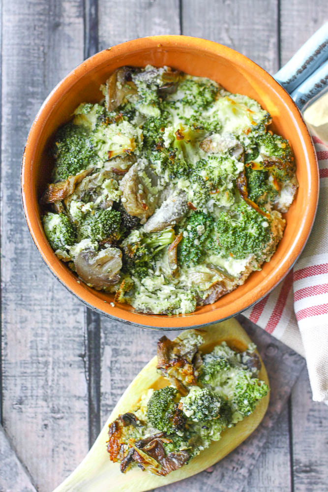 Creamy Broccoli And Mushroom Casserole Recipe