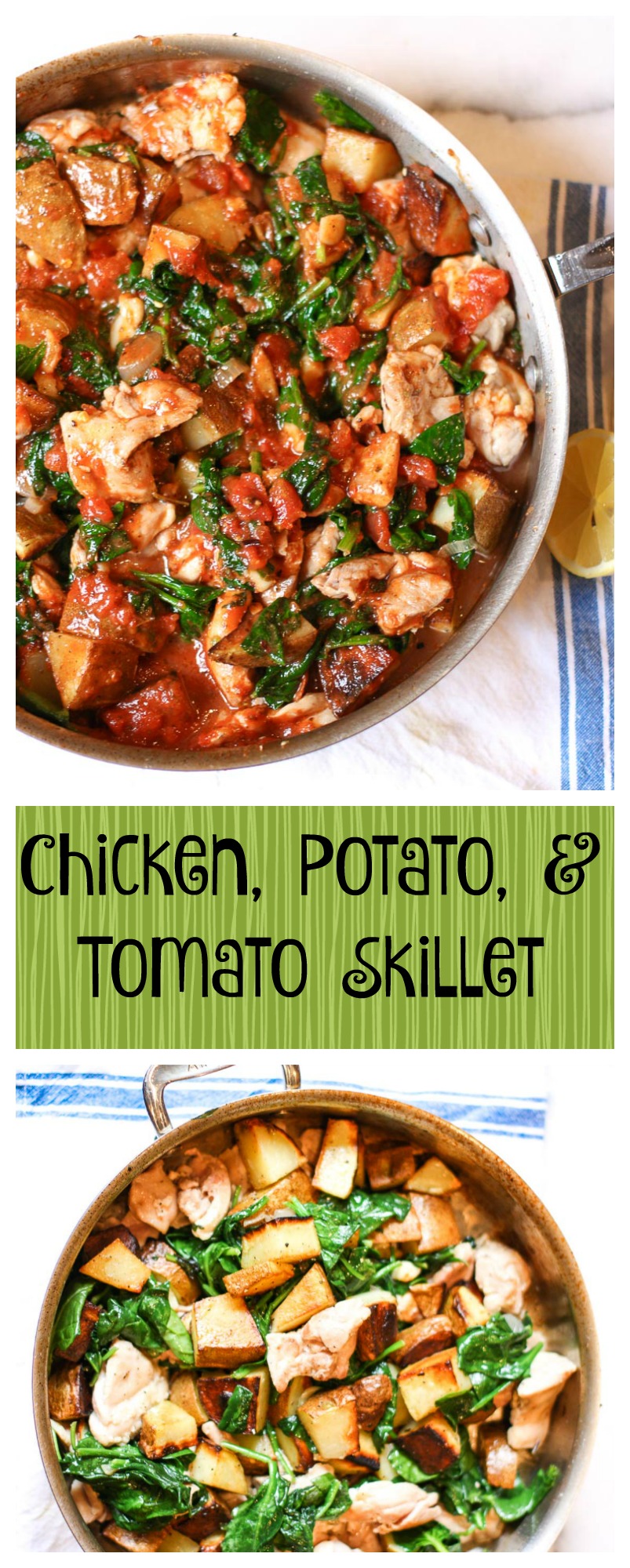 Chicken Potato Tomato Skillet Recipe