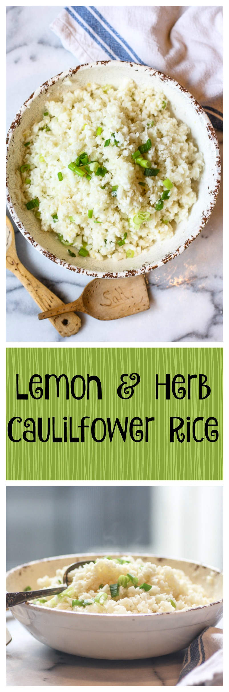 Lemon And Herb Cauliflower Rice Recipe