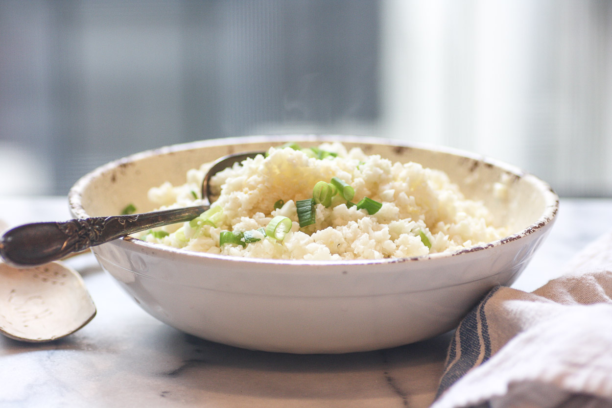 Lemon And Herb Cauliflower Rice Recipe
