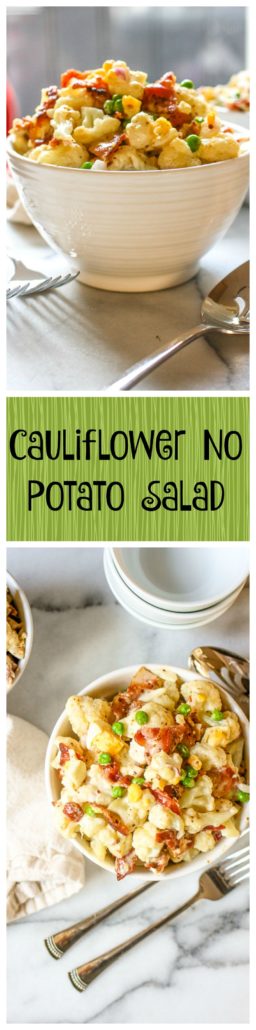 cauliflower potato salad
