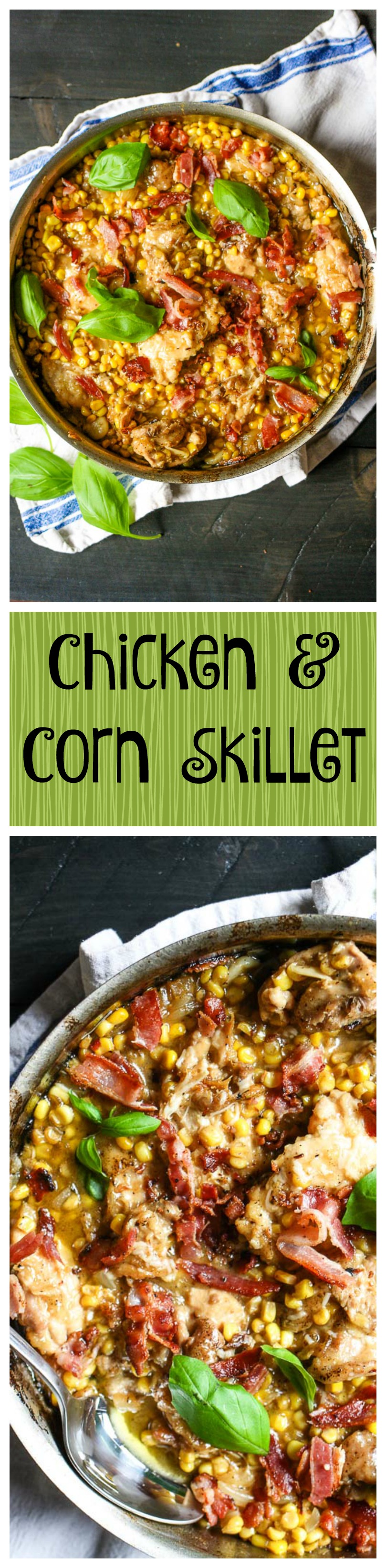 chicken and corn skillet