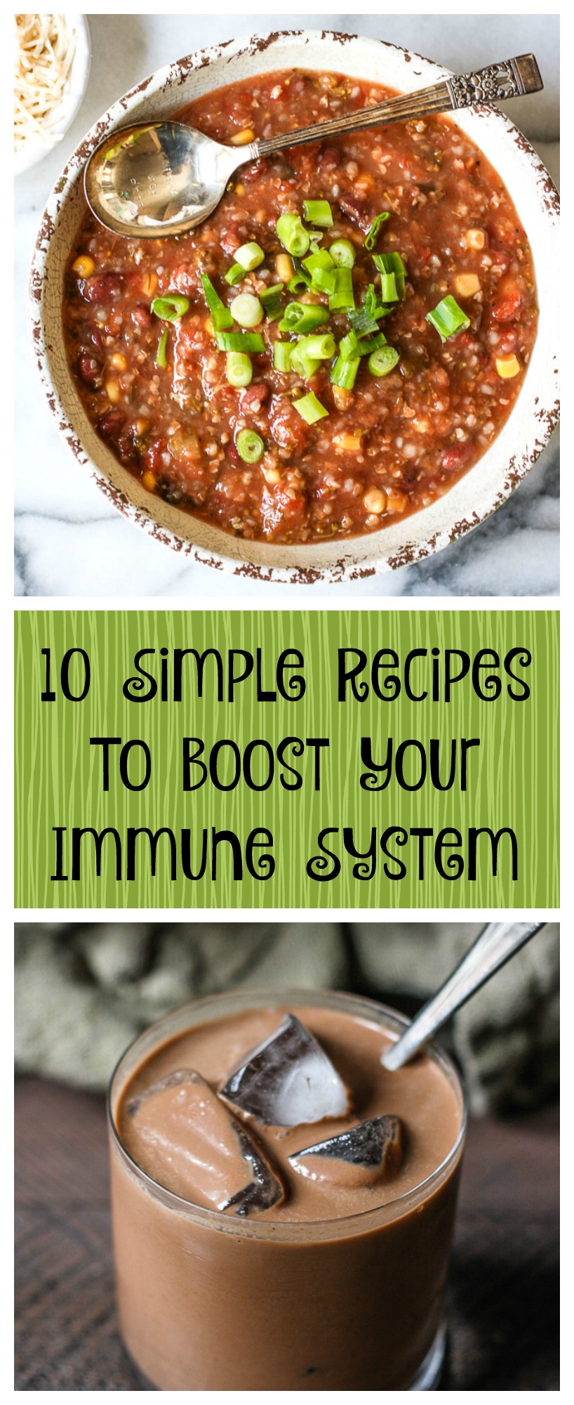 10 simple recipes to boost your immune system