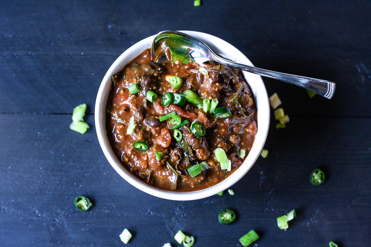 Black Bean And Pork Chili Recipe