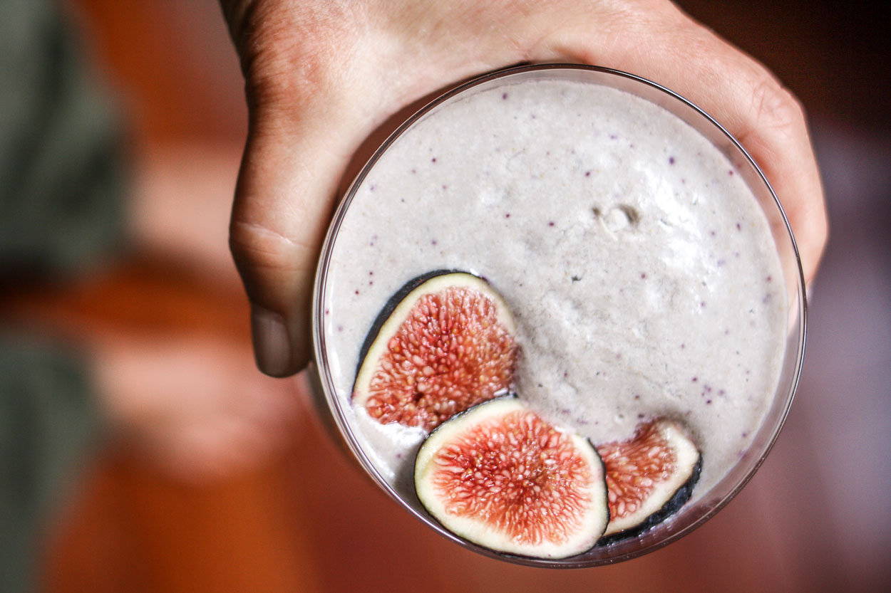 Fig Almond Smoothie